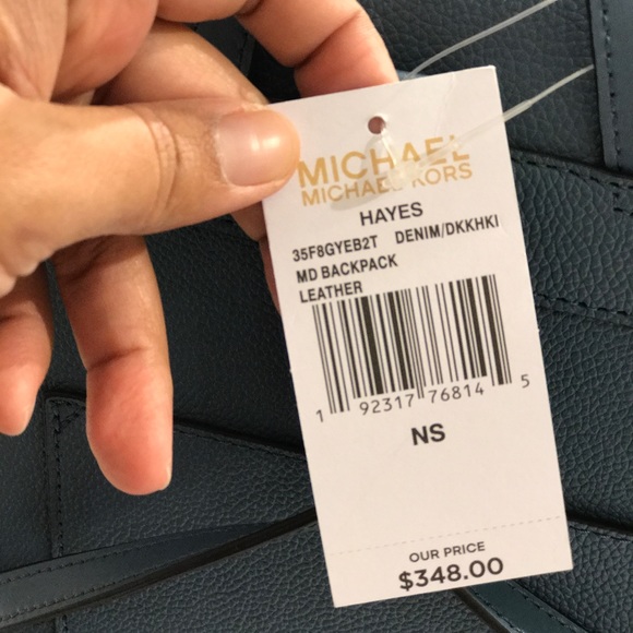 Michael kors hayes medium pebble leather bagpack - Picture 5 of 8